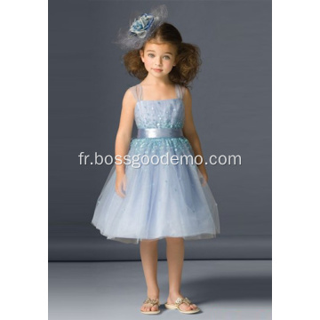 TULLE SQUIINS FLORY GIRLE Robe1